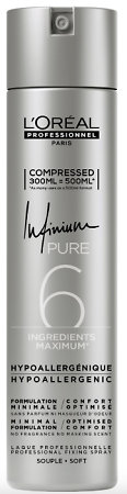 L'Oréal Professionnel Infinium Pure Soft hypoallergenic flexible hairspray