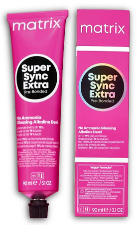Matrix Super Sync Extra Pre-Bonded Ammonia-free demi-permanent color