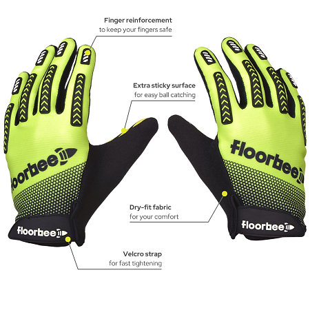 FLOORBEE Stronghold 3.0 Florbalové brankářské rukavice