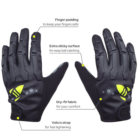 FLOORBEE Stickyhold 3.0 Florbalové brankářské rukavice