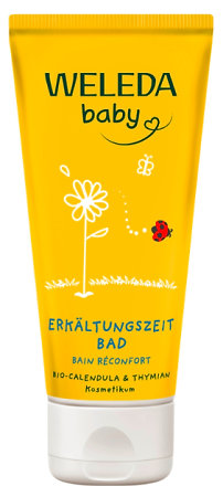 Weleda Calendula Cold Time Bath nechtíkový kúpeľ pri prechladnutí