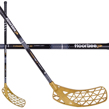 FLOORBEE TYPHOON PRO 30 Carbon Light gold Special edition 2026 Florbalová palica