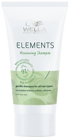 Wella Professionals Elements Renewing Shampoo jemný šampón pre hladšie a lesklejšie vlasy