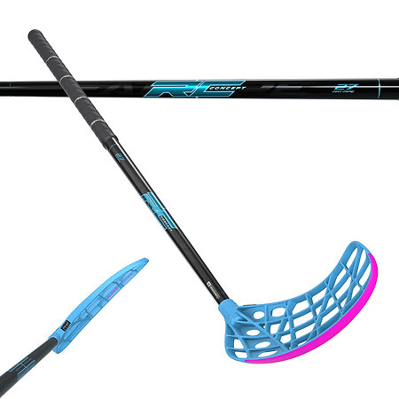Fat Pipe Raw Concept 27 Ctrl Slicks Bb/Pink Fh2 Florbalová palica