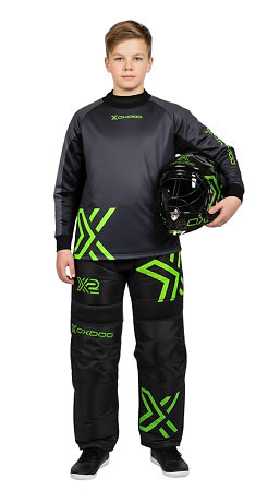 Oxdog X2 GOALIE JR set with helmet Brankářský set s přilbou