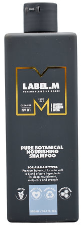 label.m Pure botanical Nourishing Shampoo vyživující a čistící šampon
