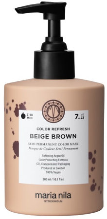 Maria Nila Colour Refresh Beige Brown 7.23