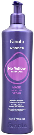Fanola Wonder No Yellow Mask mask for blonde, grey and bleached hair