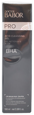 Babor Doctor Pro BHA Acid Cleansing Gel Reinigungsgel, Peeling und Toner