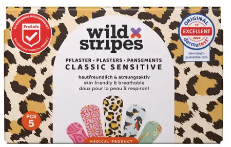 Wild Stripes Classic Sensitive Animal Envelopes Set