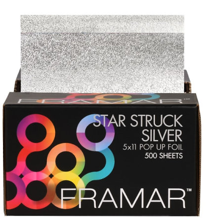 Framar Star Struck Silver Pop Up Foil embossed pre-cut foils for highlighting techniques