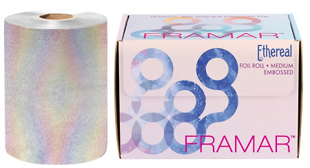 Framar Embossed Roll Ethereal perleťová embosovaná fólie v roli 97 m