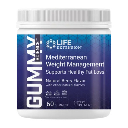 Life Extension Mediterranean Weight Management Nahrungsergänzungsmittel mit Blutorangenextrakt