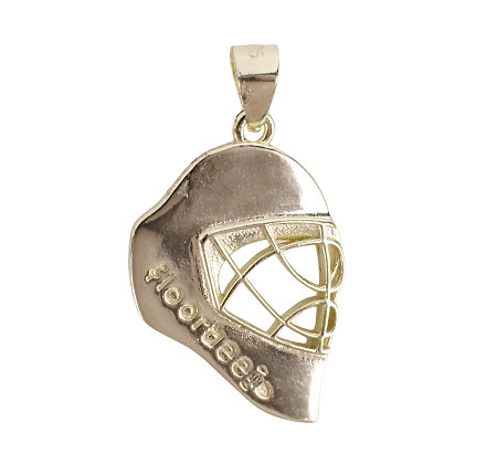 FLOORBEE SkyHexa IFF gold Floorball pendant