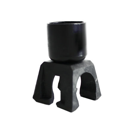 Eurostick Clips ribb 1 pair Clips for plastic rod