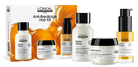 L'Oréal Professionnel Metal Detox Discovery Kit kompletná starostlivosť proti usadeninám kovov vo vlasoch