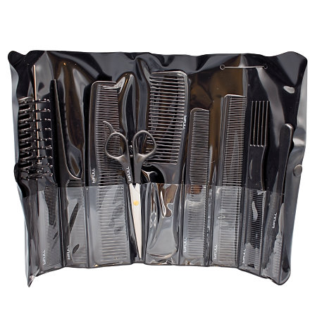 Bifull Professional Suki Set sada nůžek a hřebenů v pouzdře