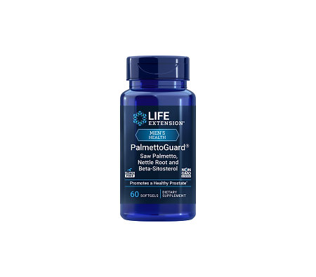Life Extension PalmettoGuard® Saw Palmetto/Nettle Root Formula with Beta-Sitosterol Doplněk stravy pro zdraví prostaty