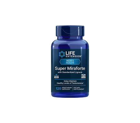 Life Extension Super Miraforte with Standardized Lignans Doplněk stravy s rostlinnými extrakty
