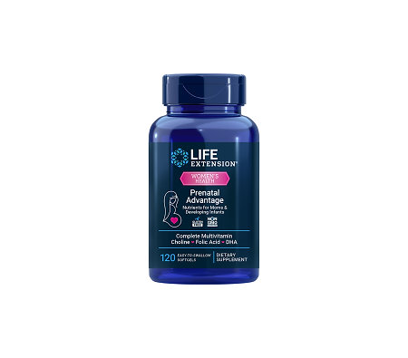 Life Extension Prenatal Advantage Nahrungsergänzungsmittel mit Vitaminen und Mineralstoffen