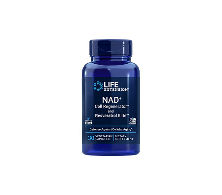 Life Extension NAD+ Cell Regenerator™ and Resveratrol Elite™ Doplněk stravy s NR a resveratrolem