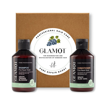 Glamot Pure Repair Boost Set II. dárkový set pro péči o poškozené vlasy