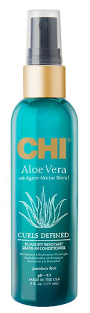 CHI Aloe Vera With Agave Nectar Humidity Resistant Leave-In Conditioner bezoplachový kondicioner proti krepatění a suchostí