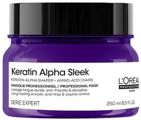 L'Oréal Professionnel Keratin Alpha Sleek Mask profesionálna maska na uhladenie a výživu