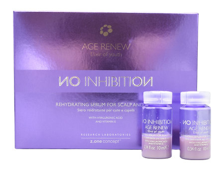 No Inhibition Age Renew Rehydrating Serum leave-in hydrating scalp and hair serum