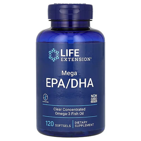 Life Extension Mega EPA/DHA Doplnok stravy s Omega-3