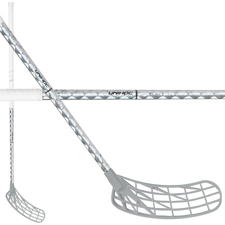 Unihoc UNILITE CARBSKIN TITAN 26 silver SLIM SMU Florbalová hůl