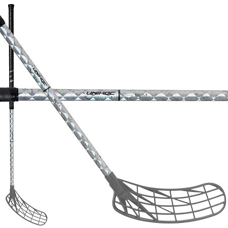 Unihoc UNILITE CARBSKIN TITAN 29 silver SLIM SMU Florbalová hůl