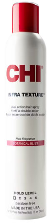 CHI Botanical Bliss Infra Texture Dual Action Hair Spray rýchloschnúci lak na vlasy