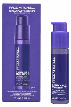 Paul Mitchell Platinum Plus Toning Drops toning drops to neutralize yellow tones