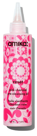Amika Reset Pink Charcoal Scalp Cleansing Oil čisticí olej s růžovým jílem na pokožku