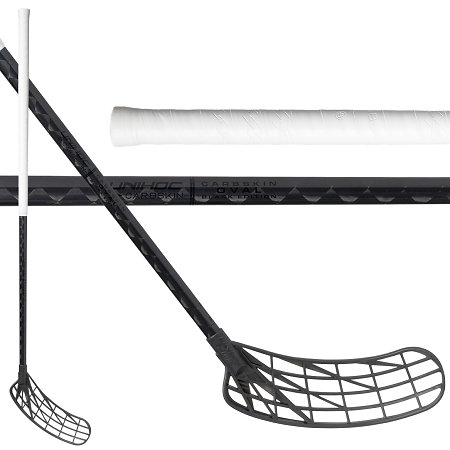 Unihoc UNILITE CARBSKIN FL 26 BLACK OVAL Floorball stick