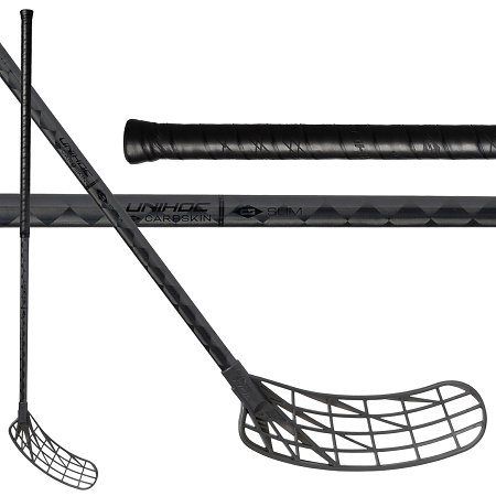 Unihoc UNILITE CARBSKIN FL 29 BLACK SLIM Florbalová palica