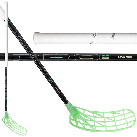 Unihoc UNILITE PRO FL 26 green OVAL EDT Floorball stick