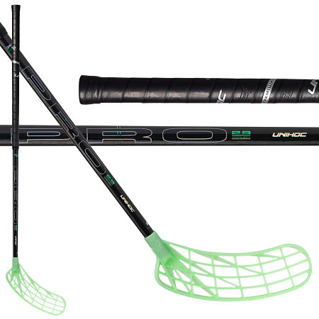 Unihoc UNILITE PRO FL 29 green OVAL EDT Florbalová palica