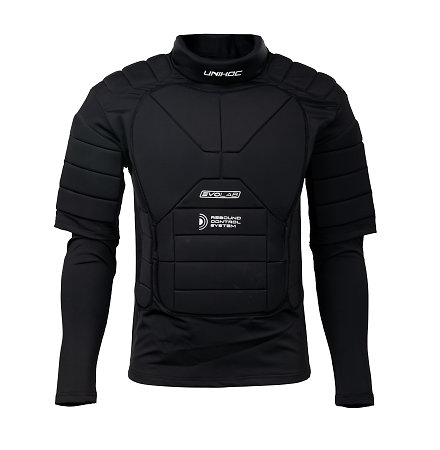 Unihoc Goalie T-shirt EVOLAB longsleeve black Brankářská vesta