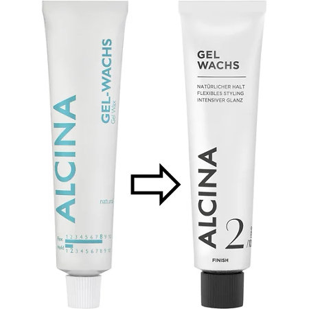 Alcina Gel Wax 2 gelový vosk pro pružnost a lesk.