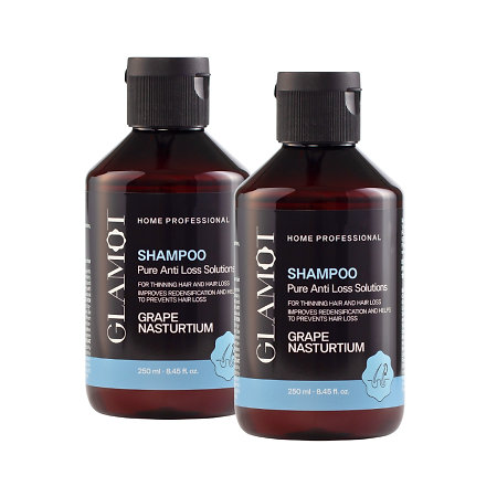 Glamot Pure Anti Loss Solutions Shampoo Set II 2x šampón pre rednúce a oslabené vlasy