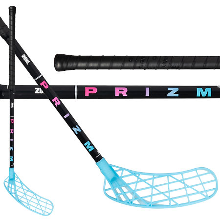 Zone floorball AIR/ONE PRIZM JR 35 THIN black/blue Floorball stick