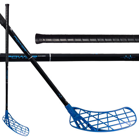 Zone floorball AIR/TWO POWER JR 29 THIN blackblue Florbalová hůl
