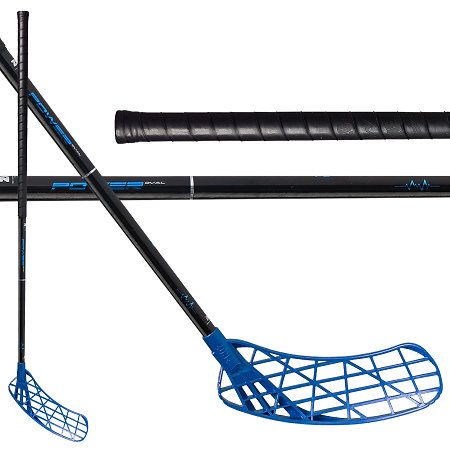 Zone floorball AIR/TWO POWER 27 OVAL raw/blue Florbalová hůl