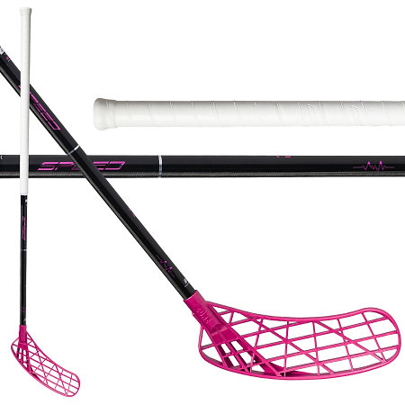 Zone floorball AIR/ONE SPEED 27 raw/magenta Florbalová palica