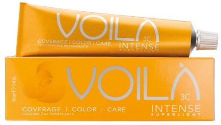 Intercosmo Voilà 3C Intense Superlight superzesvětlující barva pro přirozené blond odlesk.