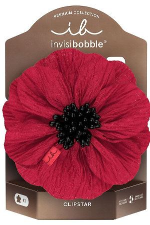 Invisibobble Premium Bloom Rouge velký květinový skřipec pro pevné sepnutí