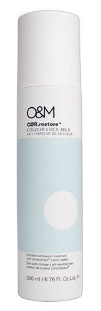 O&M Colour Lock Milk bezoplachové mléko pro uzamčení barvy a posílení vlasů