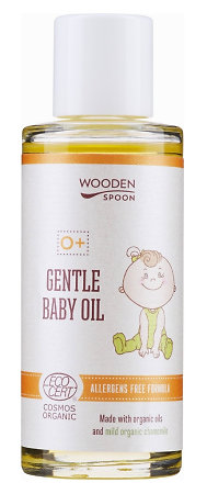 Wooden Spoon Gentle Baby Oil jemný dětský tělový olej